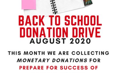 Back to School Donation Drive benefiting the children of Howard County.