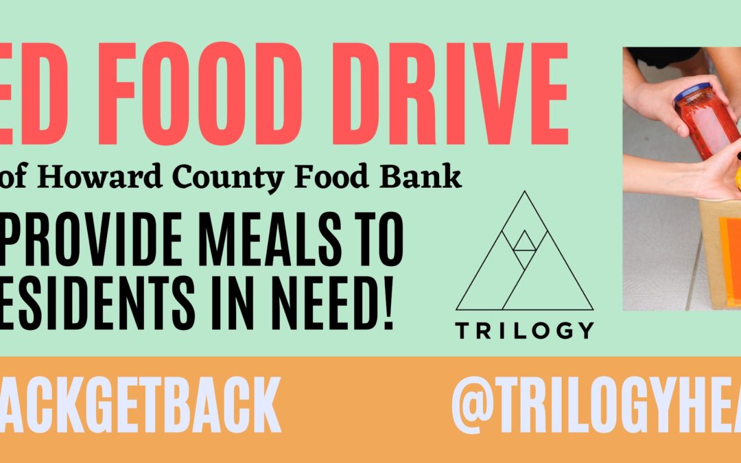 Canned Food Drive – Give Back Get Back!