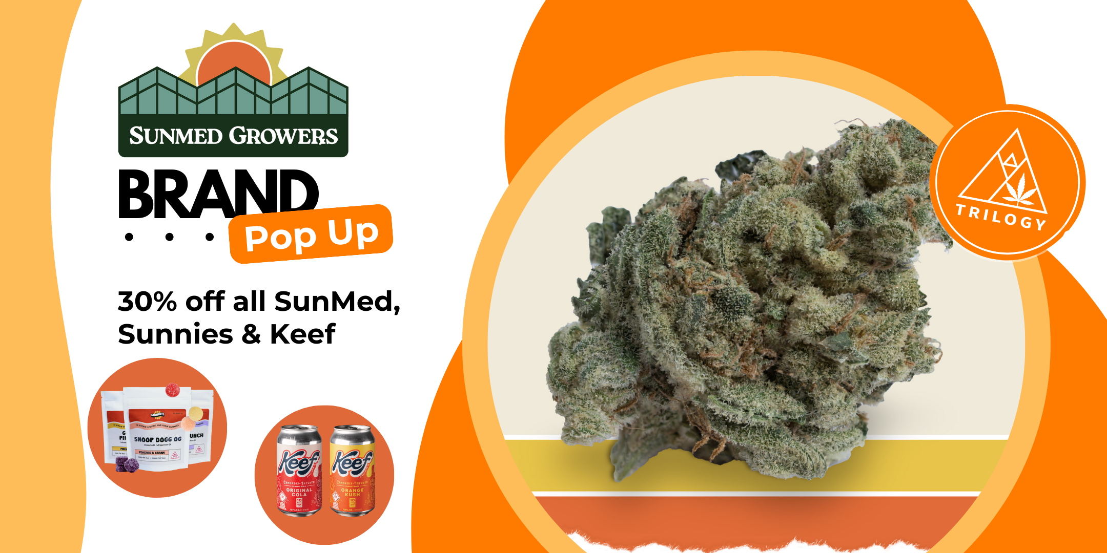 Sunmed Pop up at Trilogy on Friday May 2 from 1-3pm