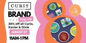 30% off kavira, curio & dixie on august 27 from 11-1pm
