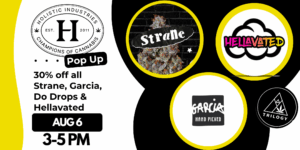 holistic pop up on august 6 save 30% on strane, hellavated, garcia