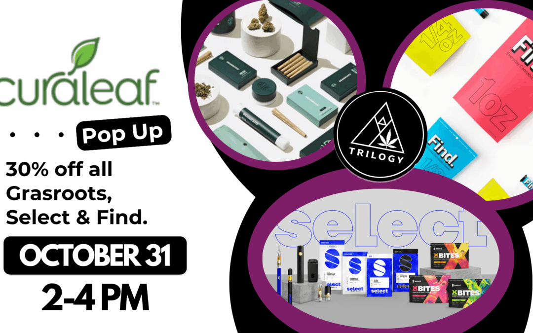 Curaleaf Pop Up & Sale!