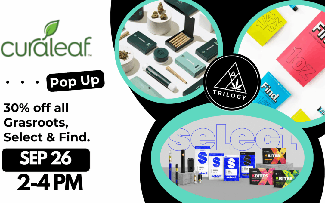 Curaleaf Pop Up & Sale!