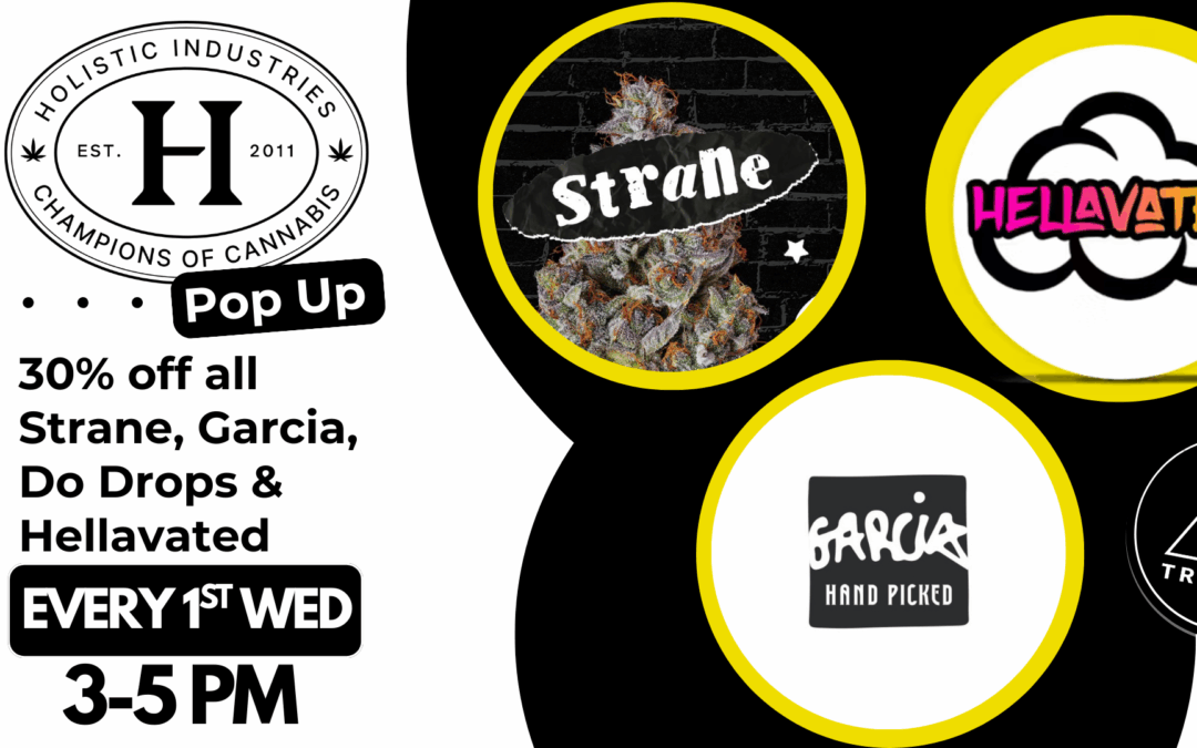 Holistic Pop Up & Sale – 30% Off Strane, Hellavated, Garcia & Do Drops!