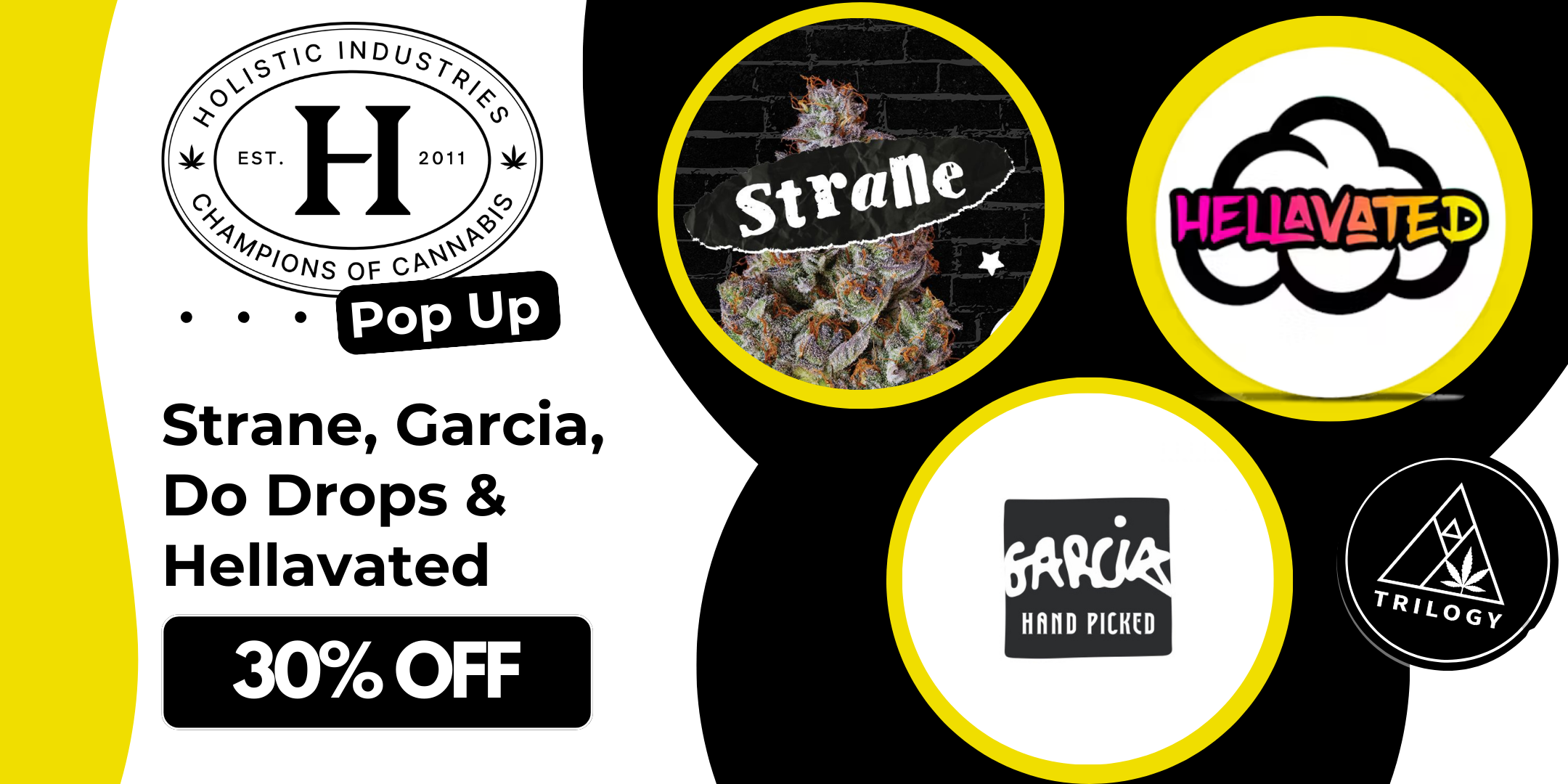 Holistic Pop Up march 7 from 3-5. save 30% off on brands all day