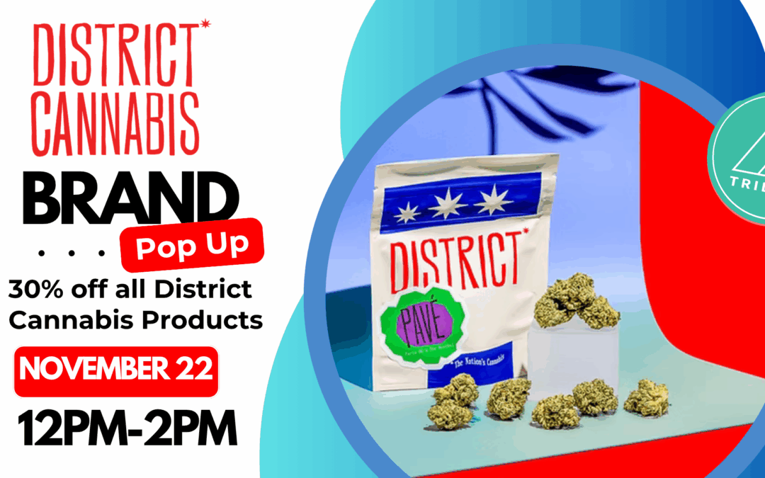 District Cannabis Pop Up & Sale !