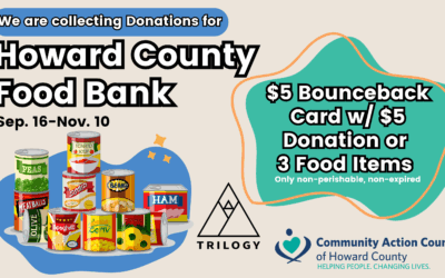 Trilogy Wellness Fall Canned Goods Drive: Supporting the Howard County Food Bank 