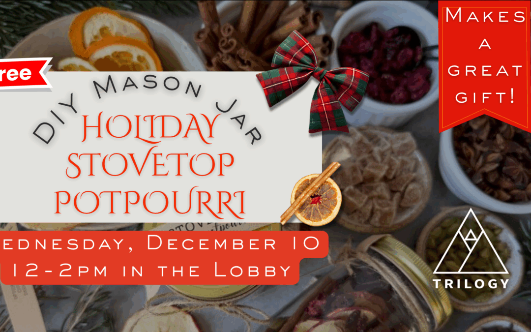 DIY Workshop: Come craft a fresh, elegant potpourri!