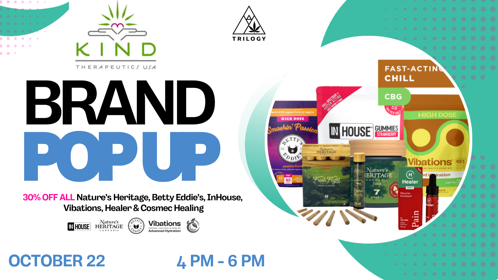 Kind Therapeutics POP UP October 22