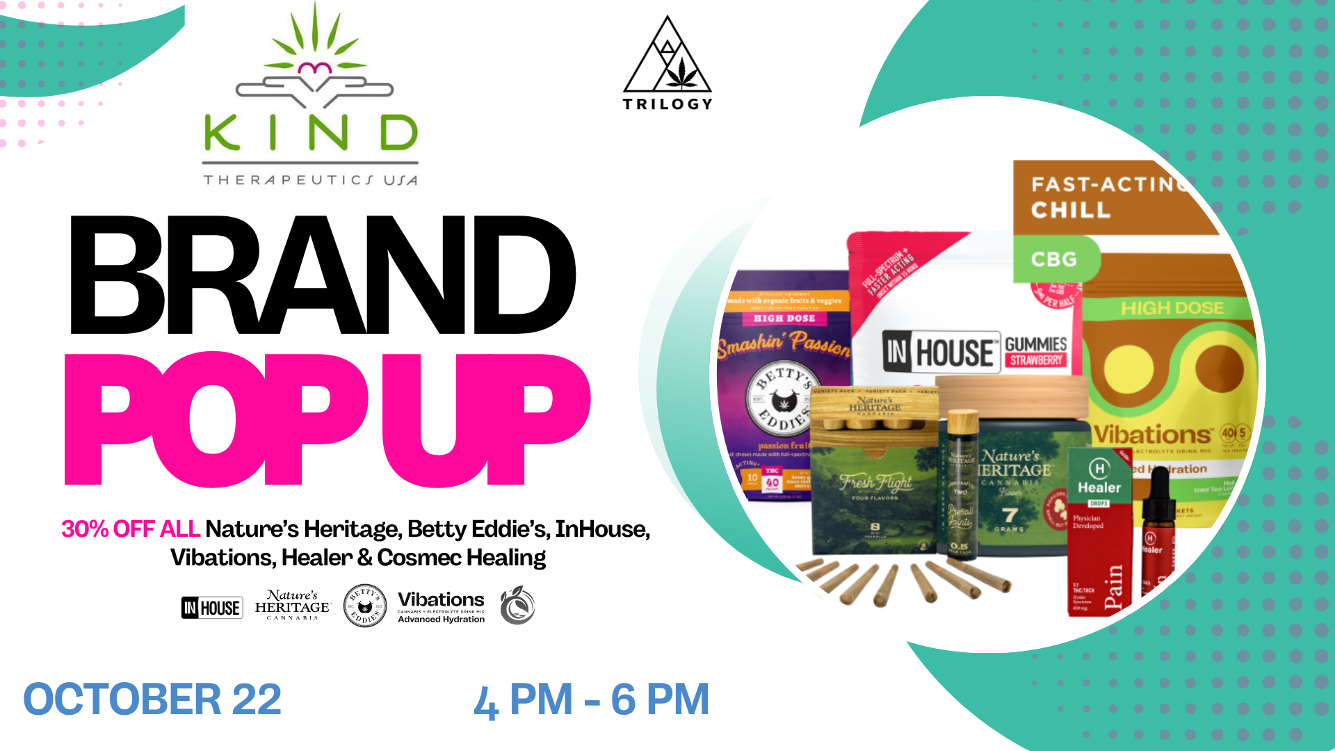 Kind Therapeutics POP UP October 22