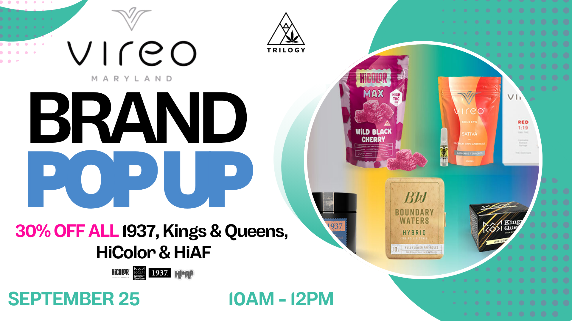Vireo POP UP September 25