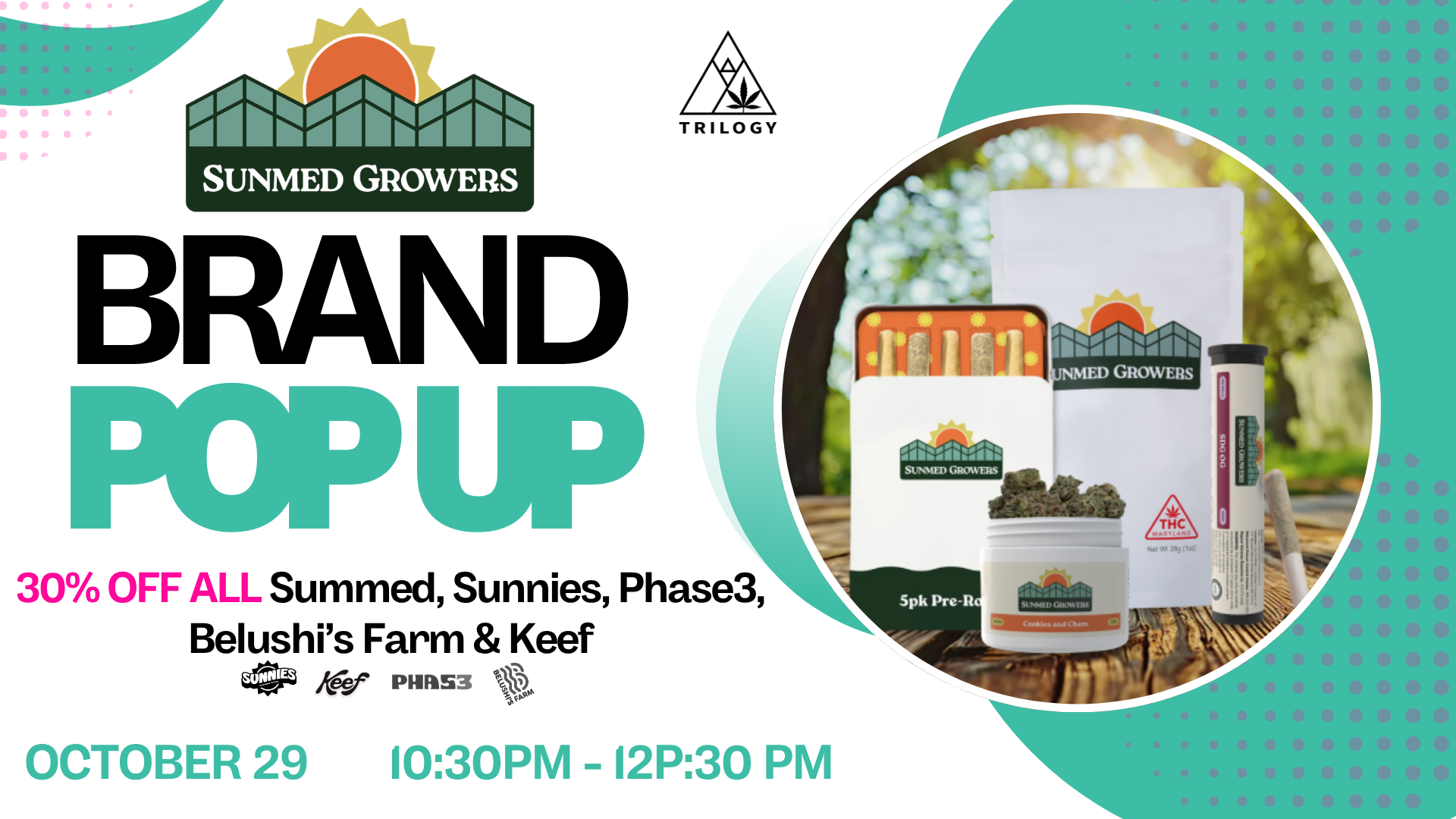 Sunmed POP UP Thursday October 29