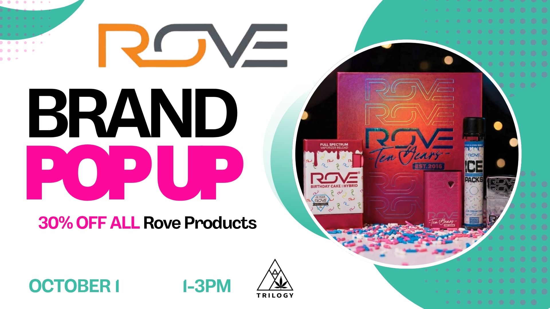 Rove POP UP Thursday October 1 (1)