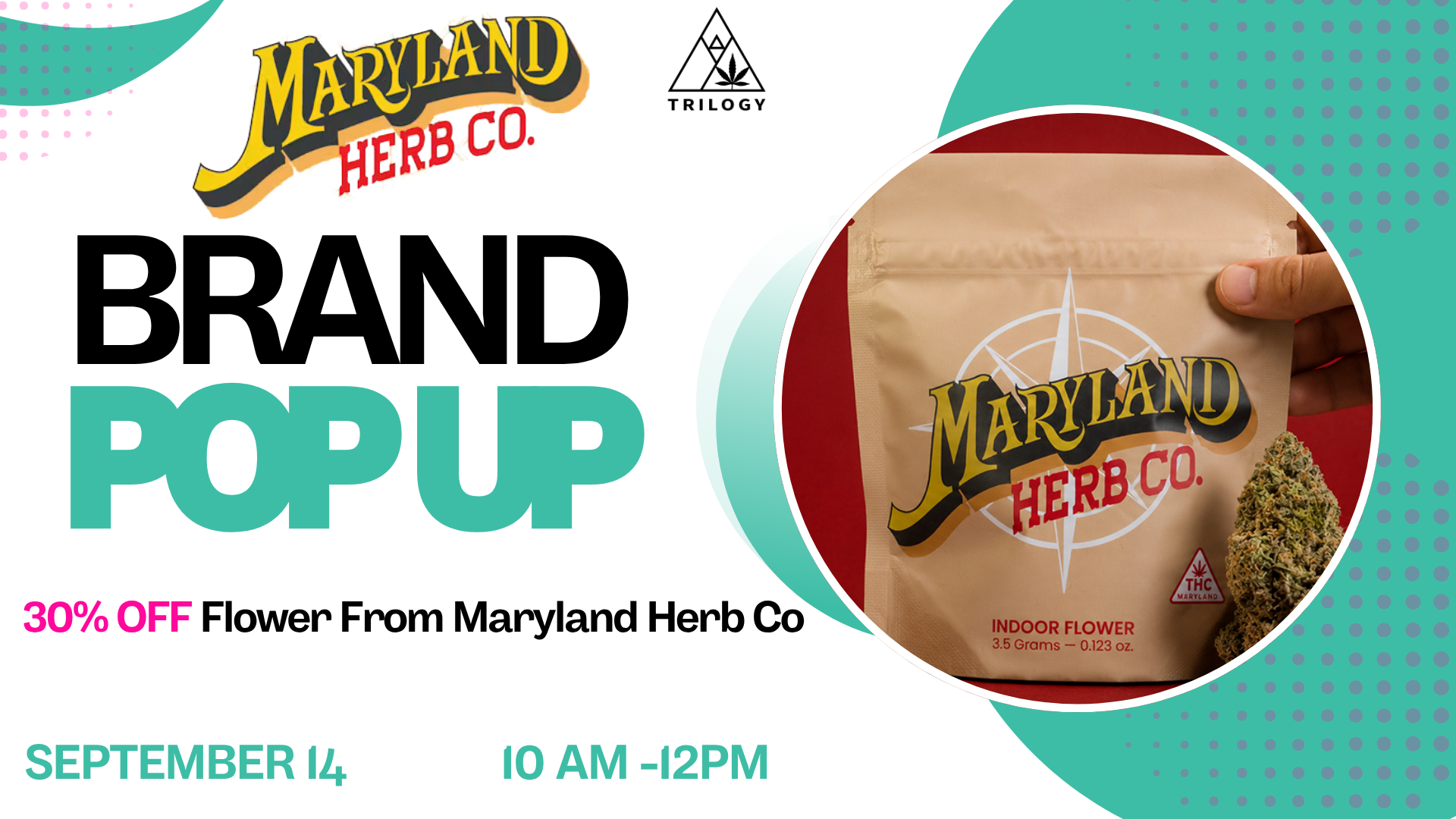Maryland Her Co POP UP Monday Sept 14