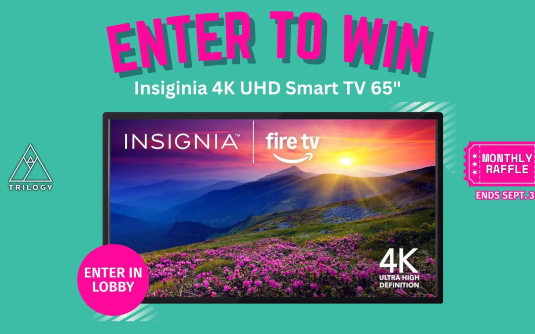 Win a 65 inch Insignia Smart TV!